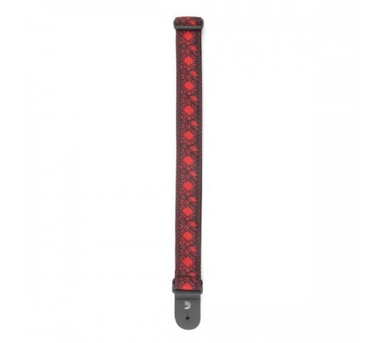 Planet Waves T20W1417 Тканный ремень для гитары, рисунок Monterey 2, темно-красный