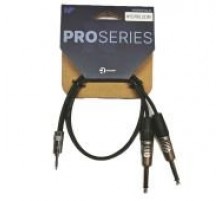 Nordfolk NYC PRO J/ 0.5M аудиокабель 3.5 мм stereo - 2 x 6,3 мм mono, разъемы REAN, 0.5 м