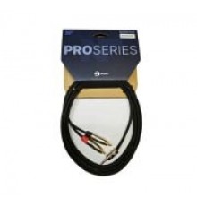 Nordfolk NYC PRO R/3M аудиокабель Minijack stereo - 2 x RCA, REAN, 3 м