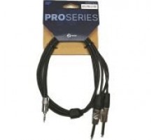 Nordfolk NYC PRO J/1.5M аудиокабель 3.5 мм stereo - 2 x 6,3 мм mono, разъемы REAN, 1.5 м