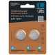 GoPower 00-00026402 Ultra Элемент питания CR2025 Lithium 3В, 1 шт