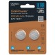 GoPower 00-00026401 Ultra Элемент питания CR2032 Lithium 3В, 1 шт