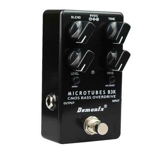 Demonfx Microtubes B3K v2 педаль эффекта перегруза для бас-гитары