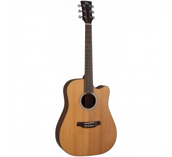 Adler DC50-CM акустическая гитара, дредноут с вырезом