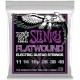 Ernie Ball 2590 струны для электрогитары Power Slinky Flatwound (11-48)