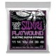 Ernie Ball 2590 струны для электрогитары Power Slinky Flatwound (11-48)