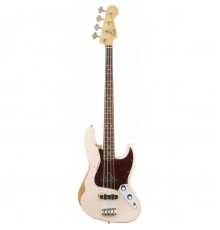 Fender Flea Jazz Bass Roadworn RW Shell Pink бас гитара, именная модель Фли