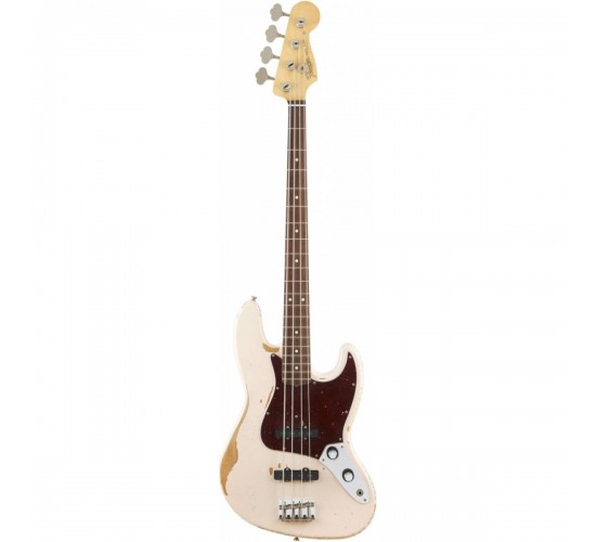 Fender Flea Jazz Bass Roadworn RW Shell Pink бас гитара, именная модель Фли