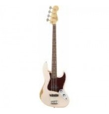 Fender Flea Jazz Bass Roadworn RW Shell Pink бас гитара, именная модель Фли
