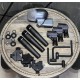 Shure DMK57-52 универсальный комплект микрофонов для подзвучивания барабанов, Мексика (USED)