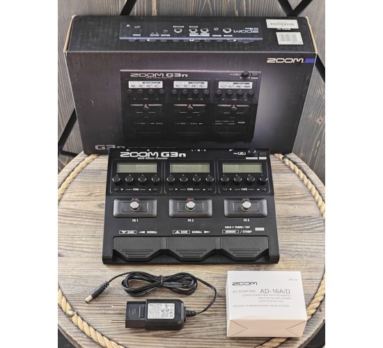 Zoom G3N гитарный процессор эффектов и симулятор усилителя USED
