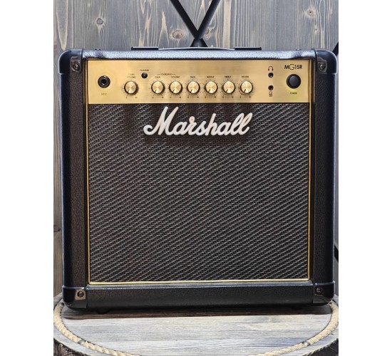 Marshall MG15R двухканальный транзисторный гитарный комбоусилитель USED