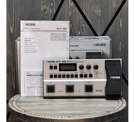 Boss GT-1B процессор эффектов для бас гитары USED