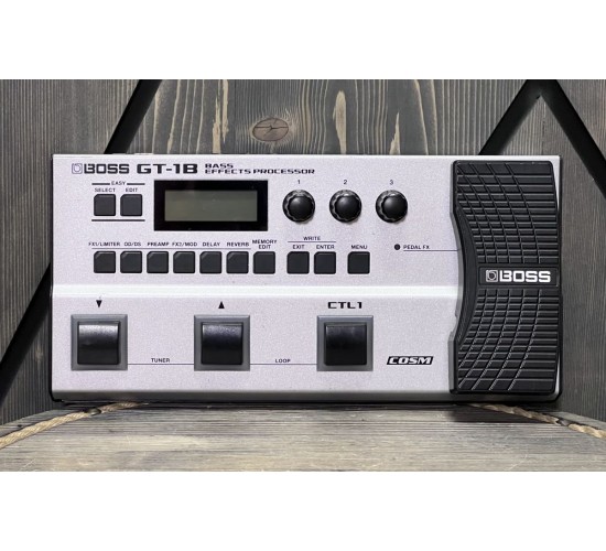Boss GT-1B процессор эффектов для бас гитары USED