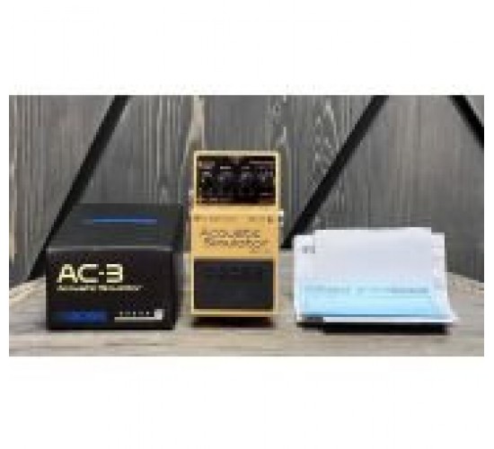 Boss AC-3 Acoustic Simulator педаль - эмулятор акустической гитары USED