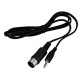 Аудиокабель DIN 5 Pin - mini Jack 3.5 мм, 1,2 м