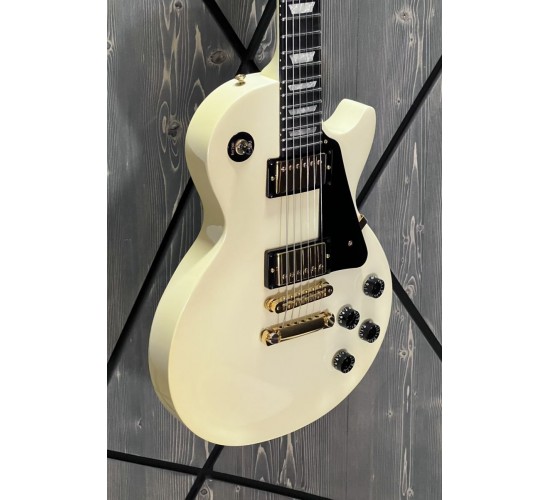 Gibson Les Paul Studio Alpine White электрогитара, цвет белый, США, 1996 USED