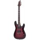 Schecter Demon-6 CRB электрогитара, цвет Crimson Red Burst