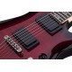 Schecter Demon-6 CRB электрогитара, цвет Crimson Red Burst