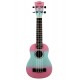 Kaimana UK-21 LBPK Укулеле, цвет сине-розовый
