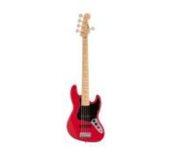 Fender Hybrid II Jazz Bass V MR 5-ти струнная бас-гитара, цвет Modena Red, Япония