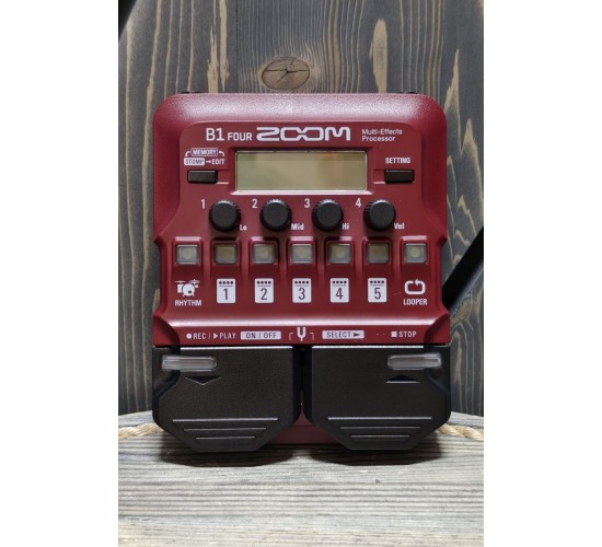 Zoom B1 FOUR басовый процессор USED