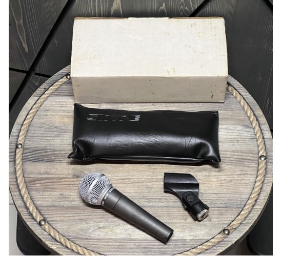 Shure SM58-LC Динамический вокальный микрофон, Мексика (Б/У)