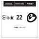 Elixir 14122 NANOWEB отдельная струна для акустической гитары, фосфорная бронза, .022