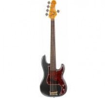JET JPB-305 CRC 5-ти струнная бас-гитара, Precision Bass, цвет Charcoal (угольно-серый)