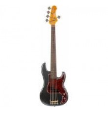 JET JPB-305 CRC 5-ти струнная бас-гитара, Precision Bass, цвет Charcoal (угольно-серый)