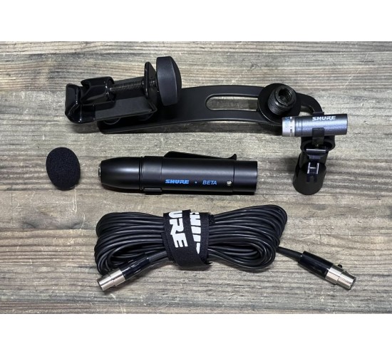 Shure Beta 98A/C миниатюрный конденсаторный микрофон для музыкальных инструментов Мексика USED