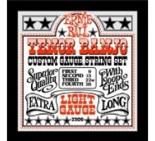 Ernie Ball 2306 струны для 4 стр. тенор банджо Stainless Steel Light (9-13-22w-28)