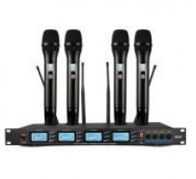 LAudio LS-214-M Беспроводная микрофонная система, 4 ручных передатчика