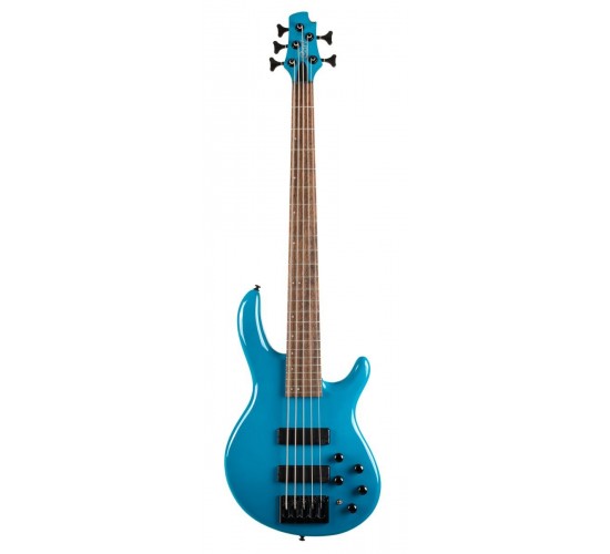 Cort C5-Deluxe-CBL Бас-гитара 5-струнная, цвет Candy Blue