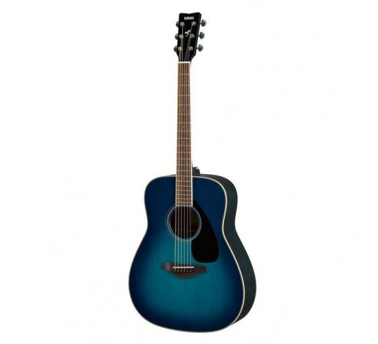 Yamaha FG820-SB Гитара акустическая, цвет (синий) Sunset Blue