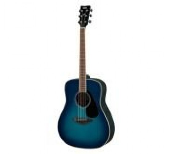Yamaha FG820-SB Гитара акустическая, цвет (синий) Sunset Blue