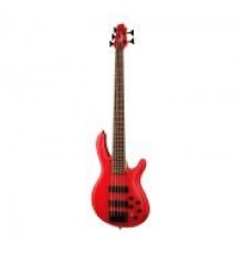 Cort C5-Deluxe-CRD Бас-гитара 5-струнная, цвет Candy Red