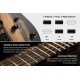 Cort KX500-Pale-Moon-NBB Электрогитара, цвет Natural Black Burst