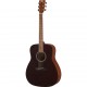 Yamaha F400-SMB Гитара акустическая, цвет Smoky Black