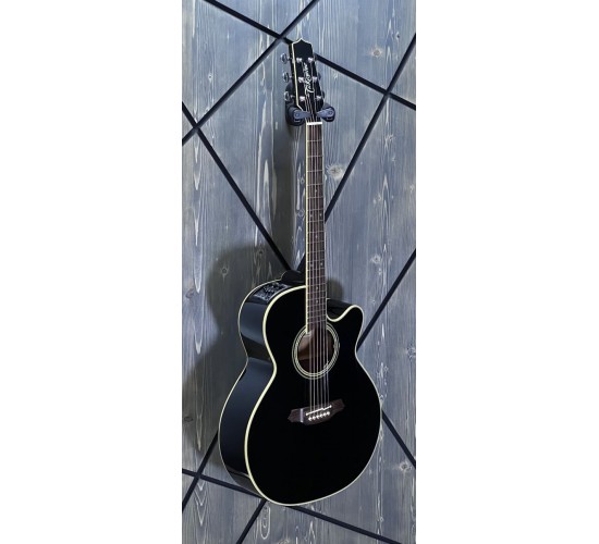 Takamine DMP561C BL электроакустическая гитара, цвет чёрный, Япония USED