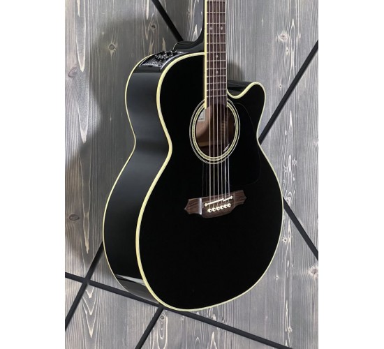 Takamine DMP561C BL электроакустическая гитара, цвет чёрный, Япония USED