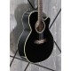 Takamine DMP561C BL электроакустическая гитара, цвет чёрный, Япония USED