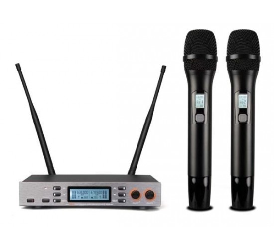 LAudio LS-211-2M Беспроводная микрофонная система, 2 ручных передатчика