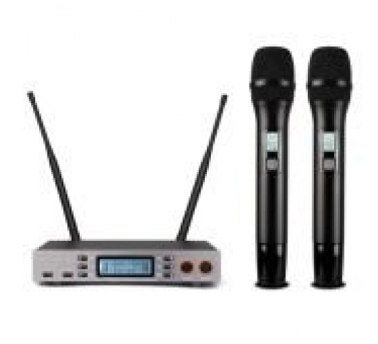 LAudio LS-211-2M Беспроводная микрофонная система, 2 ручных передатчика