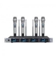 LAudio LS-215-M Беспроводная микрофонная система, 4 ручных передатчика