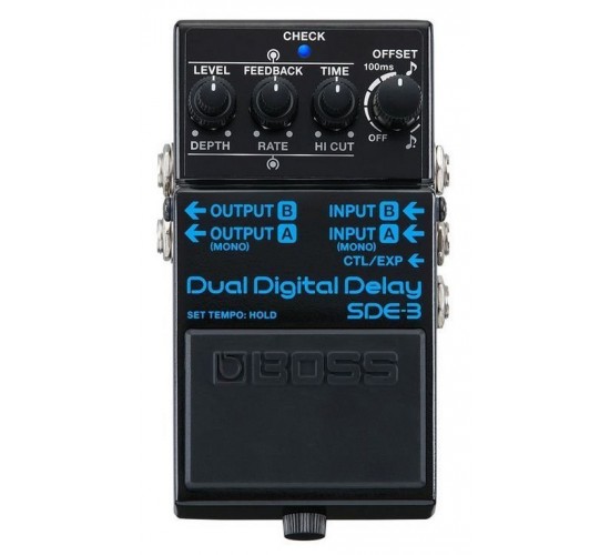 Boss SDE-3 Dual Digital Delay педаль эффектов цифровой дилей