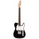 Fender Squier Debut Telecaster LRL BLK электрогитара, цвет черный