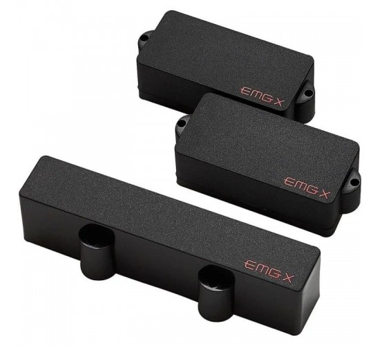 EMG Frank Bello Signature X Series Set (LJAX/PCSX) активный бас-сет подписных звукоснимателей