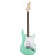 Fender Squier Debut Stratocaster HSS LRL SFM электрогитара, цвет Sea Foam Green