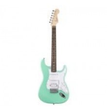 Fender Squier Debut Stratocaster HSS LRL SFM электрогитара, цвет Sea Foam Green